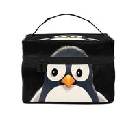 STVYUKL Jolie trousse de maquillage pour femme, étanche, portable, grande capacité, poignée sur le dessus, fermeture éclair, organiseur de maquillage
