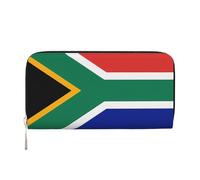 STVYUKL Portefeuille pour femme en cuir synthétique avec fermeture éclair sur le pourtour - Porte-carte - Noir - Taille unique, Noir , Taille unique