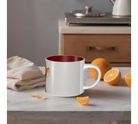 STVYUKL Tasse à café en céramique de 445 ml, tasse à café amusante avec grande poignée, tasse à thé The Silent Monkey Tasse cadeau pour latte, cacao, café rouge