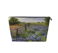 STVYUKL Trousse de maquillage en cuir étanche - Portable - Trousse de toilette de voyage - Pochette zippée dorée pour femme, Argenté., Taille unique