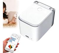 STWBHW Imprimante Jet d'encre Portable, imprimante Alimentaire, Mini Couleur Wi-FI Bluetooth, Machine d'impression