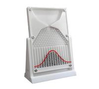 STWBHW Jouet de Bureau en Acrylique, modèle de Tableau de Galton, Accessoires expérimentaux sur Le théorème Central Limite, Outil pédagogique de Physique for l'enseignement et la démonstration