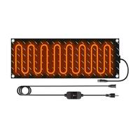 STWBHW Tapis Chauffants antidérapants for escaliers, Tapis Chauffants for déneigement d'entrées, avec Cordon d'alimentation, Tapis Chauffants d'extérieur for Le déneigement Hivernal(1Pcs)