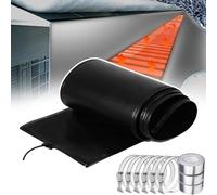 STWBHW Tapis de déneigement électrique d'extérieur, Tapis de déneigement Industriel for Toit, Chauffage de gouttière extérieur, kit de dégivrage de Toit 50 °C/122 °F(760CM)