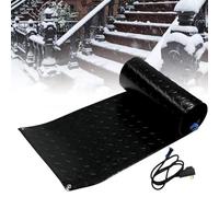 STWBHW Tapis de Fonte de Neige antidérapant, Tapis de Fonte de Neige électrique avec Cordon d'alimentation, Tapis de Fonte de Neige et de Glace fiables for Les allées(1Pcs,10in*30in)