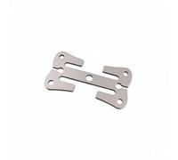 Stxdynjy Boucle de Largage de de Plongée Boucle Poids Clip Ceinture Pièce Résistante à l'Eau en Alliage de Titane pour Port Stable et Manipulation Facile, Argent Titane