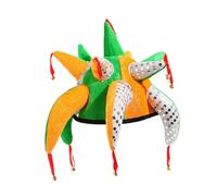 Stxdynjy Chapeau de Bouffon En Peluche, Accessoire de Déguisement pour Festival Costumé de