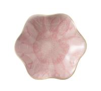 Stxdynjy Coupelle à Bijoux Plateau pour Babioles Porte-clés D'Entrée Support à Boucles d'oreilles en Céramique Solide Adaptée pour Une Étagère et Une Commode, Rose