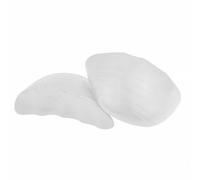 Stxdynjy Coussin d'Orteils Antidérapant Loafer Toe Pad Remplisseur Embout Chaussure Réducteur Pointure Ajustable Découpable Confort Douleur Réduit Glissement, M, Bout Rond Gris