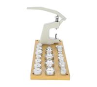 Stxdynjy Ensemble D'outils de Presse pour Montres, Kit de Réparation D'horloger Professionnel en Aluminium avec Matrices