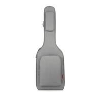 Stxdynjy Housse de Guitare Électrique Étui Souple Sac à Dos Rembourré Poche Accessoires Zip Intégral Tissu Oxford Poignée Latérale Solide et Intérieur Doux, Array, Gris