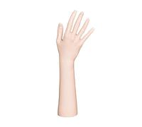Stxdynjy Présentoir à Bijoux, Présentoir à Bracelets et Gants, Porte-bagues, Main de Mannequin Féminin pour Comptoir, Accessoires Photo, Décoration de Table, Couleur de Peau Longue