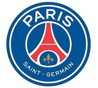 STYCKSWEET PSG, Autocollant Logo Paris Saint Germain Sticker Mural, 10x10cm
