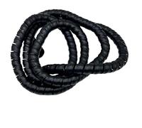 Styire Gaine de Protection en Spirale for câble de 32 Pieds, 10 mètres, Gaine de Protection for câble Gaine de Protection(Noir,ID 30mm)