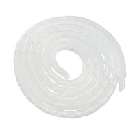 Styire Organisateur de câbles Flexible, Manchon spiralé for Tubes de 10 mm, 12 mm, 16 mm, 18 mm, 20 mm, 25 mm. Gaine de Protection(3.5 Meters x ID 18mm)