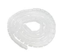 Styire Organisateur de câbles Flexible, Manchon spiralé for Tubes de 10 mm, 12 mm, 16 mm, 18 mm, 20 mm, 25 mm. Gaine de Protection(1.8 Meters x ID 25mm)