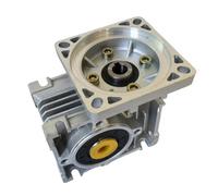 Styire Réducteur de vitesse NMRV030, alésage d'entrée de type D 8 mm, 57 x 57 mm, cadre 2,24 pouces, 1,49 pouce, 38 mm, for moteur pas à pas Nema 23 Précision Vertical(Ratio 5 to 1)