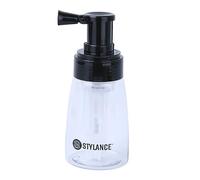 STYLANCE Flacon pulvérisateur de poudre de barbier, pour appliquer du talc et de la poudre, souffleur vide de poudre de voyage (Noir)