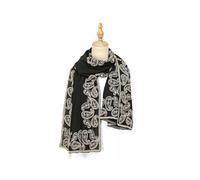 (Style 1) Fashionable Delicate Shawl Cold Weather Neckerchief Handmade Warm Chapel for Religious Ceremonies