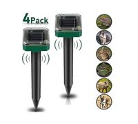 (style 2)Solar Mole Repellent Space Ultrasonic Solar Mole Fright, Mole Control