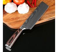 Style 7 '' Santoku Chef Couteau En Acier Inoxydable Imitate Damas Modèle Couteau Couteau Couteau Utilitaire Couteau de légumes