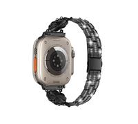 (Style A Apple Watch Series 9 4, Black) For Apple Watch Series 9/8/7 41mm/6/5/4/SE (2023)/SE (2022)/SE 40mm/3/2/1 38mm Watch Strap Clover Wa