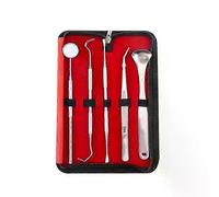 (Style A) Miroir Faucille Détartreur De Tartre Spatule De Cure-Dents Équipement De Laboratoire Cadeau De Dentiste Soins Bucco-Dentaires Outils De Nettoyage Des Dents