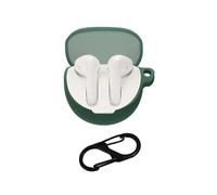 (Style A - Vert foncé) étui de chargement pour écouteurs OPPO ENCO Air3 TWS, en silicone avec boucle