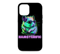 Style aérographe rétro avec graphisme Hamsterific Cool Hamster Coque pour iPhone 12/12 Pro