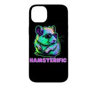 Style aérographe rétro avec graphisme Hamsterific Cool Hamster Coque pour iPhone 14 Plus