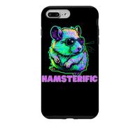 Style aérographe rétro avec graphisme Hamsterific Cool Hamster Coque pour iPhone 7 Plus/8 Plus