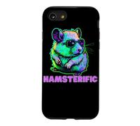 Style aérographe rétro avec graphisme Hamsterific Cool Hamster Coque pour iPhone SE (2020) / 7/8