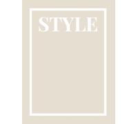 STYLE: Aesthetic Neutral Coffee Table Books, A Beige Decorative Home Staging and Bookshelf Styling Decor