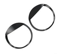 Style agressif avec ces enjoliveurs avant en ABS noir conçus spécifiquement pour Suzuki ('19 '21)