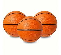 Style aléatoire Mini Basket-ball - Balle gonflable texturée en PVC rouge et noir, conception durable pour intérieur/extérieur, convient pour la chambre, la salle de jeux, cadeau (18+ ans) Taille Uniqu