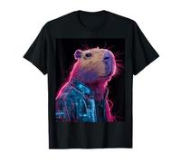 Style Amusant de Cyberpunk Capybara T-Shirt
