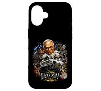 Style années 80 Pape Léo XIV Lover Vintage Style Rétro Streetwear Coque pour iPhone 16