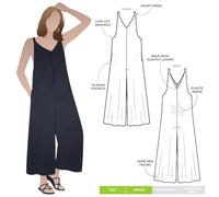 Style Arc Patron de couture Combinaison normande Tailles 38-50