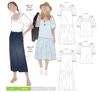 Style Arc Patron de couture Haut et robe Clémentine