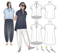 Style Arc Patron de couture Haut Teddy