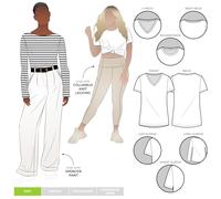 Style Arc Patron de couture Motif Ellis Knit T Tailles 38-50