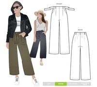 Style Arc Patron de couture Pantalon Clare Tailles 46 à 48