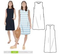 Style Arc Patron de couture - Robe fourreau juin (tailles 04-16)