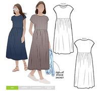 Style Arc Patron de couture Robe midi Montana Tailles 38-50