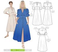 Style Arc Patron de couture Robe tissée Belle Tailles 04-16