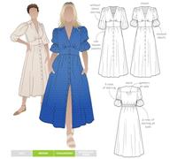 Style Arc Patron de couture Robe tissée Belle Tailles 38-50