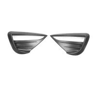Style Automatique Lot De 2 Calandres Décoratives Pour Phares Antibrouillard De Voiture Pour Tesla Model Y 2021 2022 2023 2024(Matte Black)