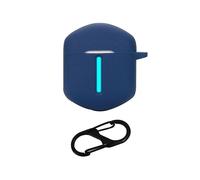 (Style B - Bleu foncé) étui en silicone pour écouteurs Bluetooth EDIFIER HECATE GT2 avec bo?tier de