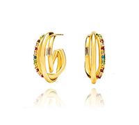 Style Black Diamond Stud Oreille pour Femmes Broits d'oreille