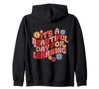Style brodé, C'est Une Belle journée pour Apprendre Les Enseignants Sweat à Capuche